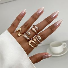European and American cross-border ins cold wind hug open joint ring female, simple micro-inlaid flash diamond lava hand jewelry female