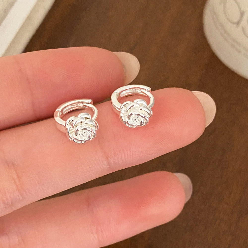 European and American metal ins style earrings, high-end light luxury, Amazon popular earrings, fashionable, simple and exquisite ear jewelry