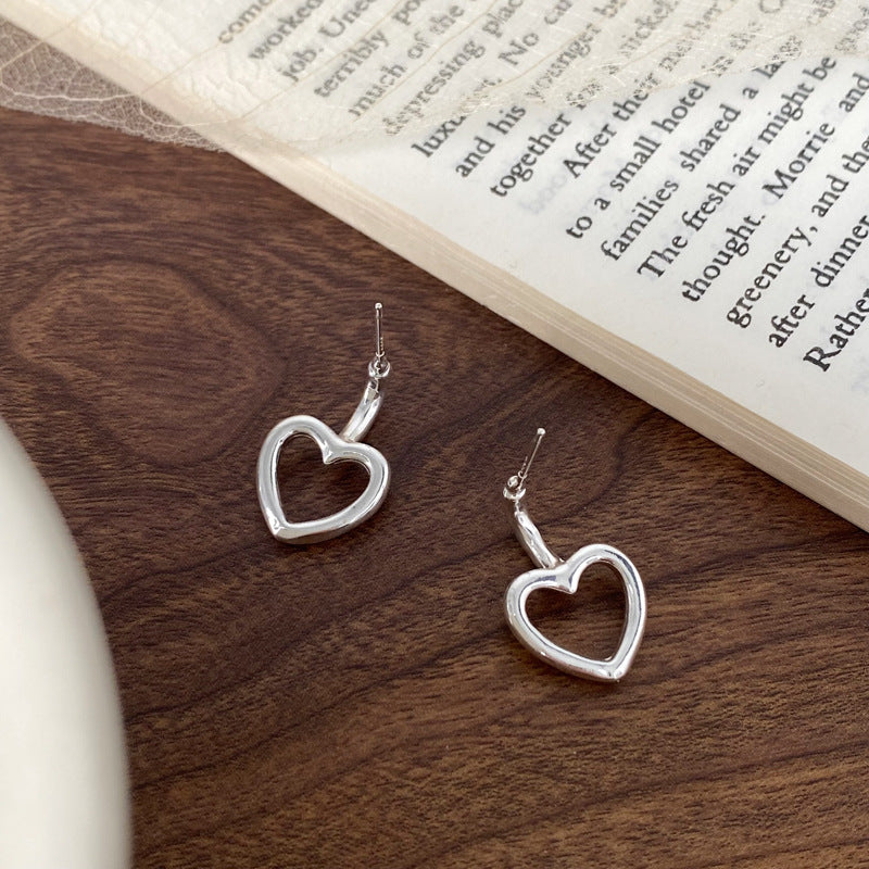 European and American metal ins style earrings, high-end light luxury, Amazon popular earrings, fashionable, simple and exquisite ear jewelry